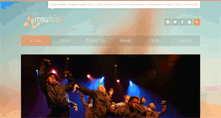 Desktop Screenshot of impulsion-dance.be